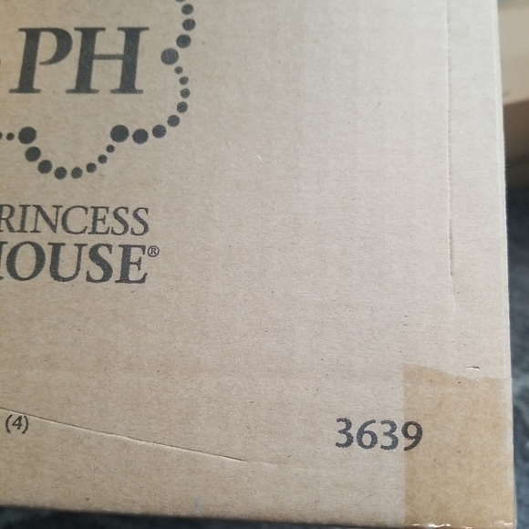 NIB PRINCESS HOUSE MODERNA FOOTED GLASSES SET OF FOUR CRYSTAL - Picture 5 of 8